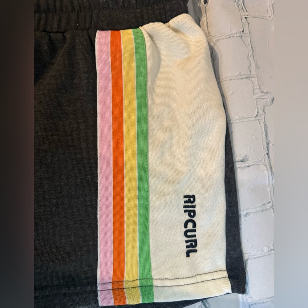 Rip Curl Surf Revival Fleece Short - Washed Black - Women’s Small - BRAND NEW - Picture 4 of 7
